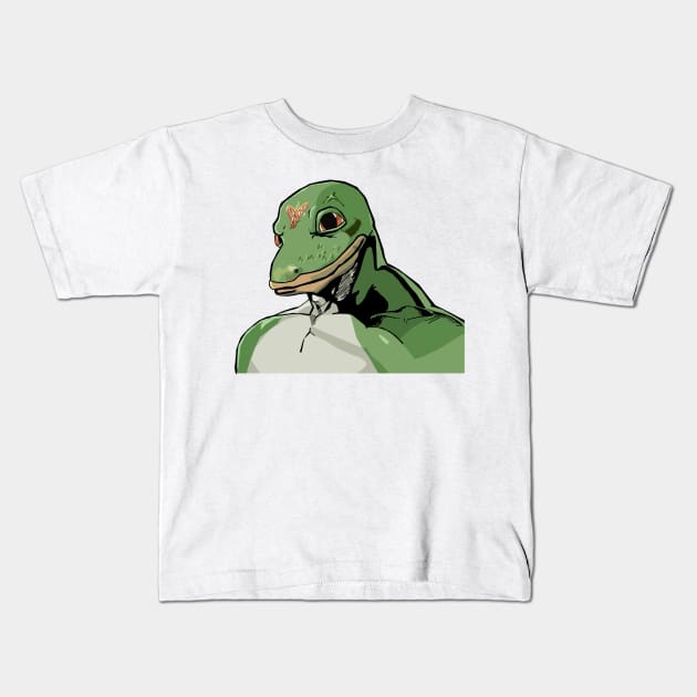 G. Gecko Kids T-Shirt by TGprophetdesigns